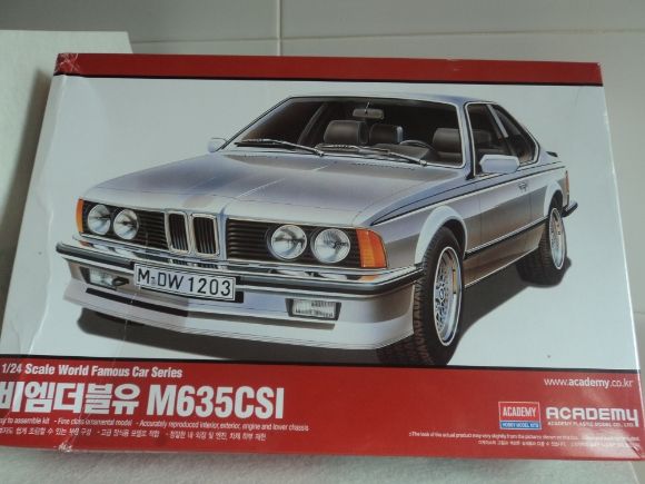 Yoryi (puntocom) - Modelismo y Maquetas - BMW 635 CSI 1/24 Academy ...